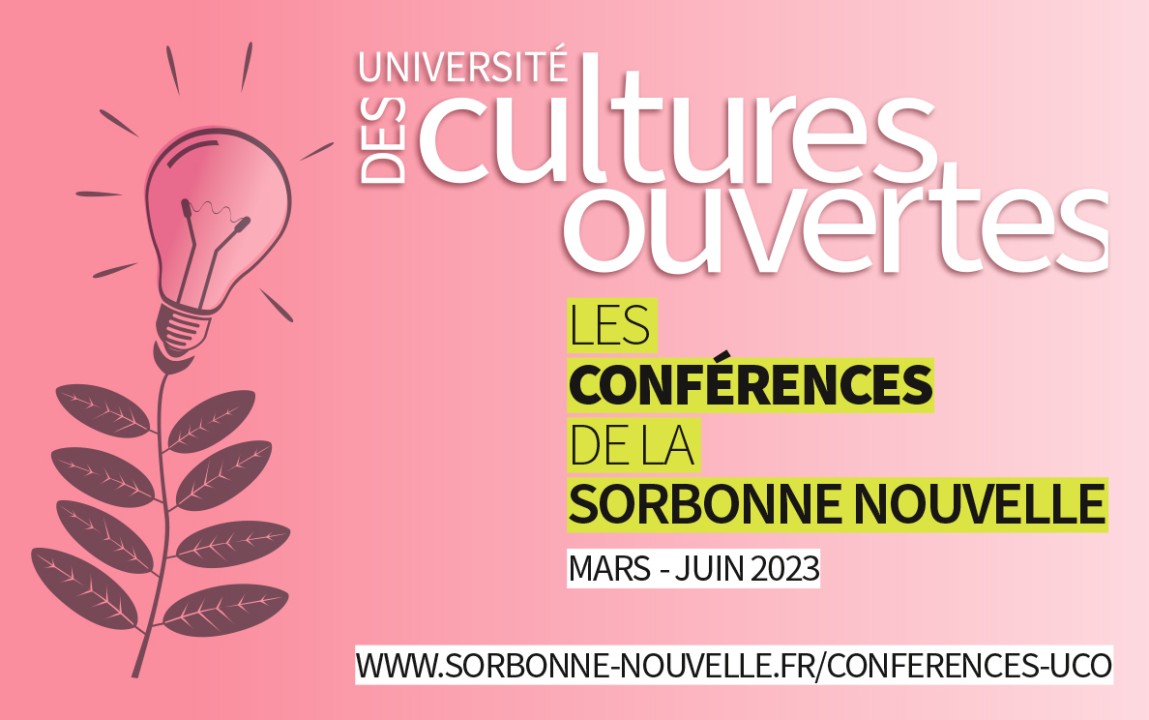 , Conférences Sorbonne Nouvelle