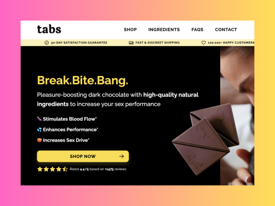 Tabs Chocolate Review – Use Code LOVE019529 For 15% Off