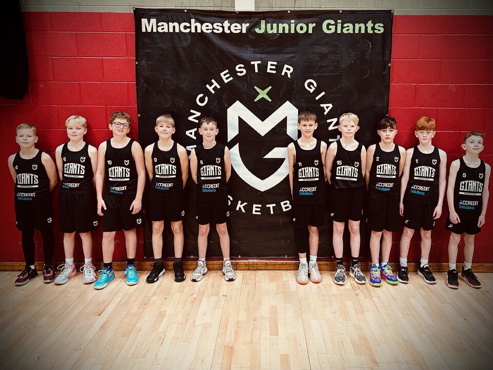 Accredit Solutions Proudly Sponsors U12's Jr Manchester Giants! 🏀