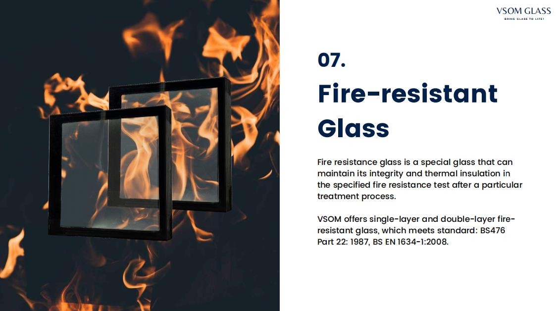 What is Fire-resistant glass? How it works? Fire resistant glass