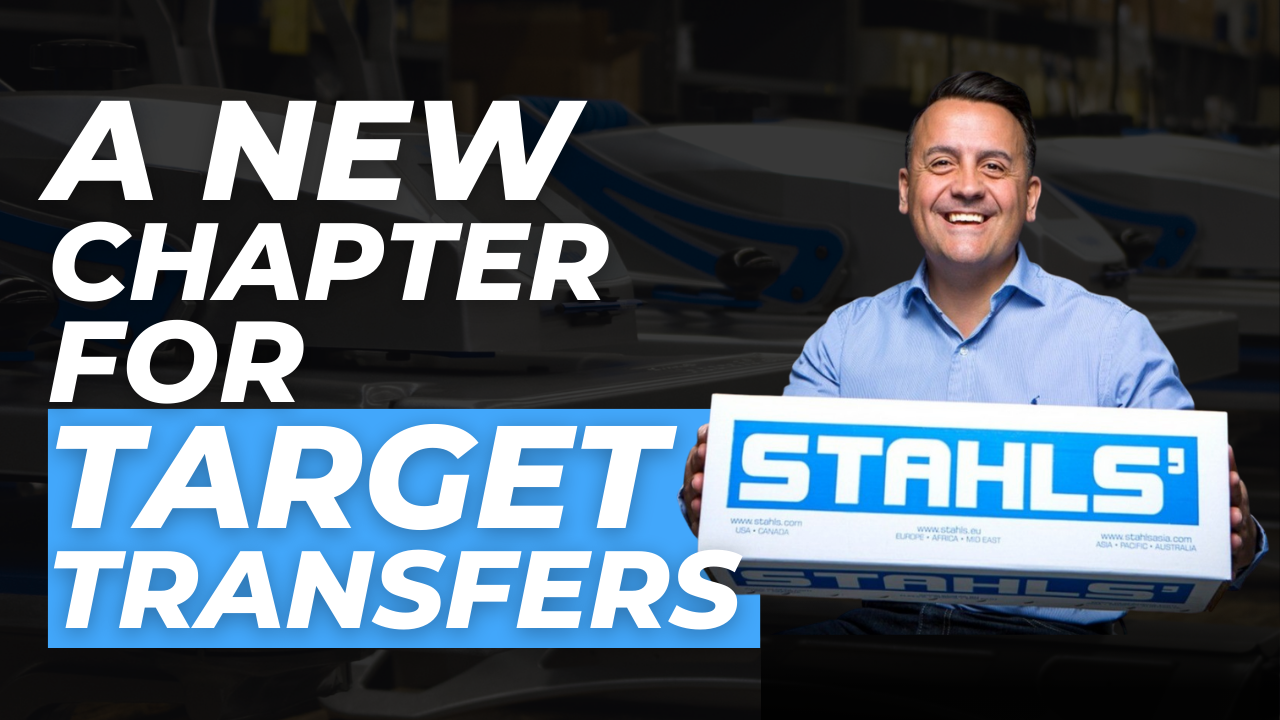 Target Transfers Rebrands as Stahls UK Target Transfers Rebrands as Stahls UK