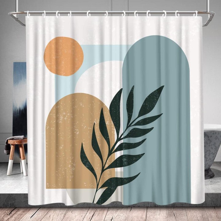 Give Your Bathroom a Tropical Makeover with the Nordic Art Shower Curtains