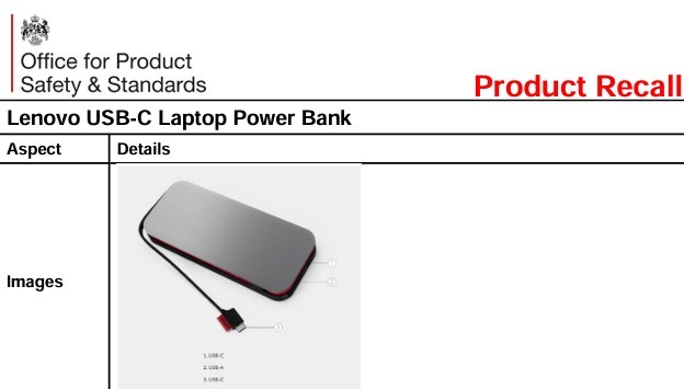 People told to stop using Lenovo USB-C laptop power banks