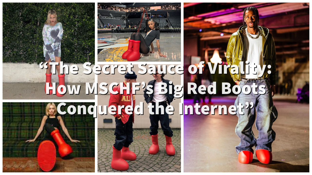 These Big Red Objects From MSCHF Claim to Be Boots - The New York