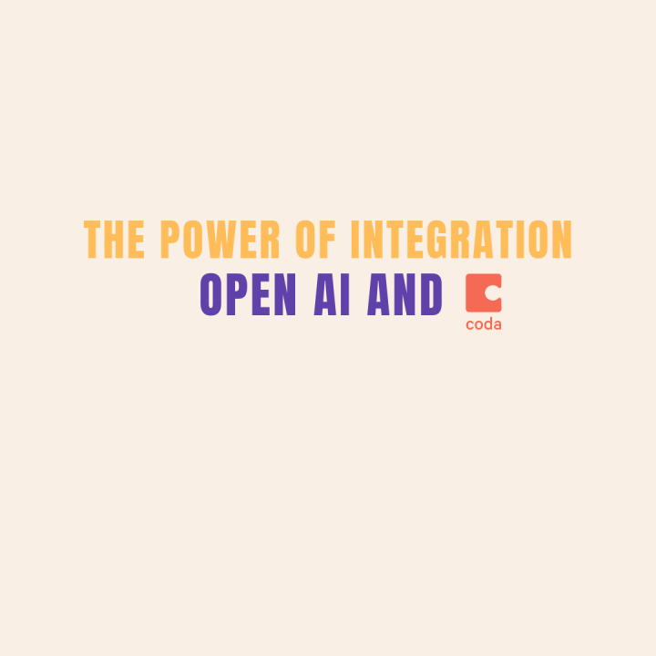 Unlock Extreme Productivity with OpenAI and Coda io Unlock Extreme Productivity with OpenAI and Coda io