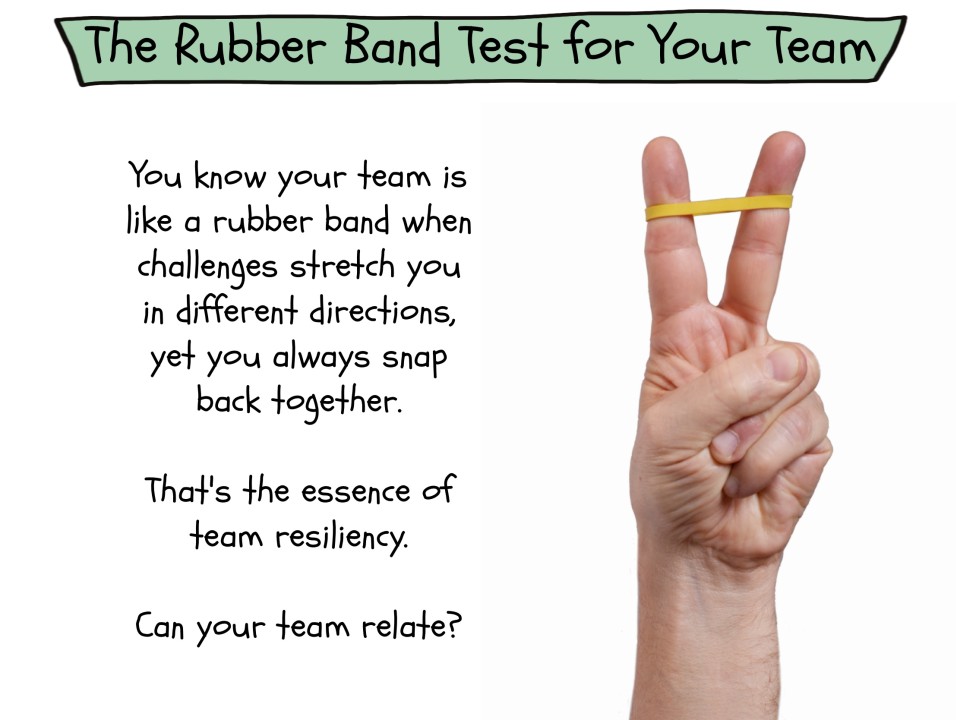 The Rubber Band Test for Your Team: How Resilient Are You?