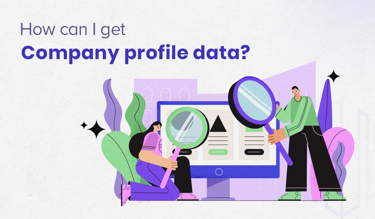 How can I get company profile data?