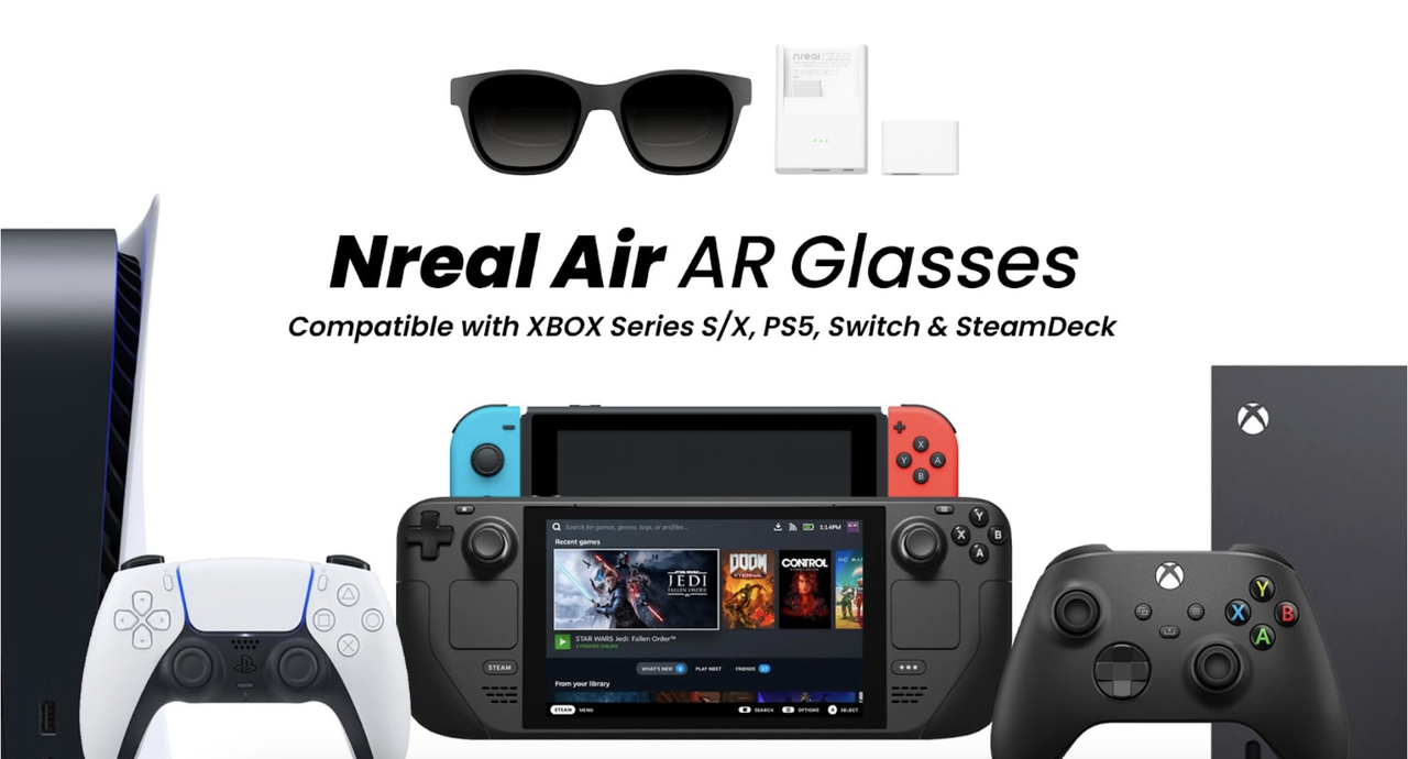 Playing Up Nreal (XREAL) Air's Excellent AR Gameplay, Starting