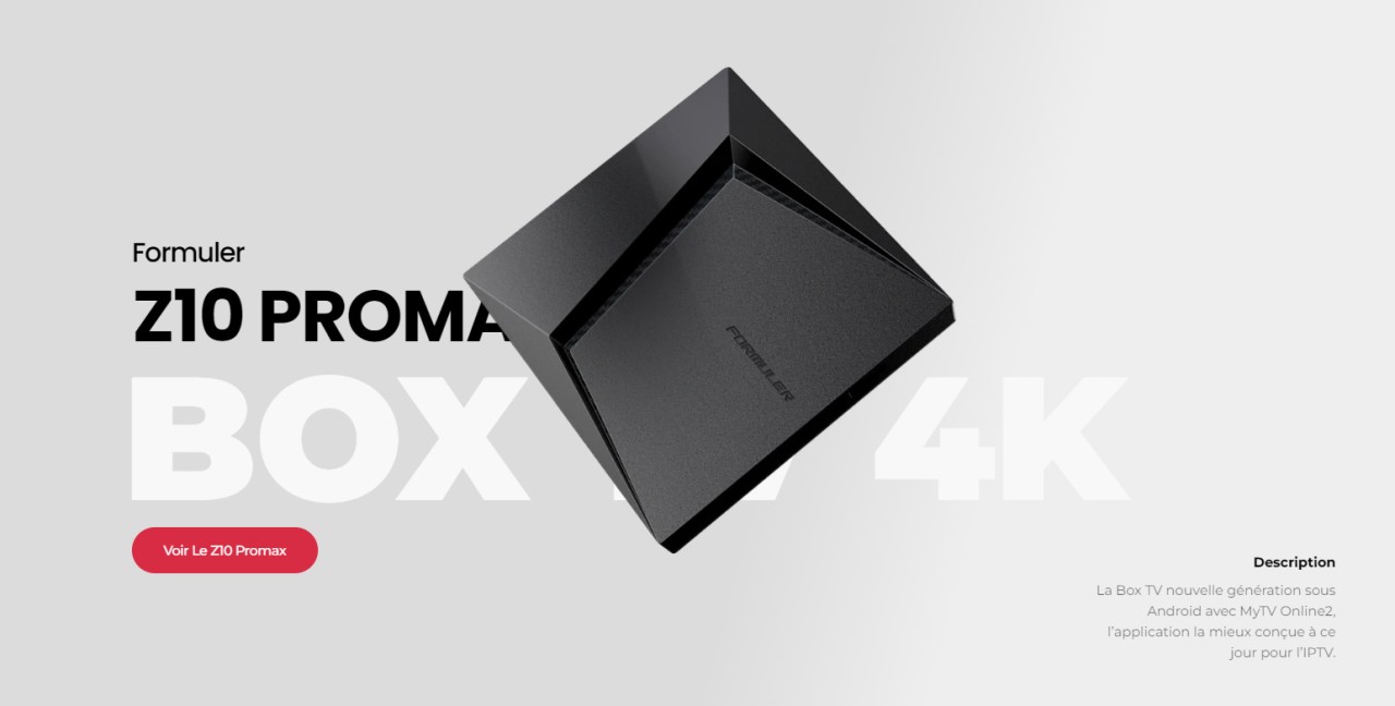 FORMULER Z10 Pro Max : une nouveauté pour votre télévision