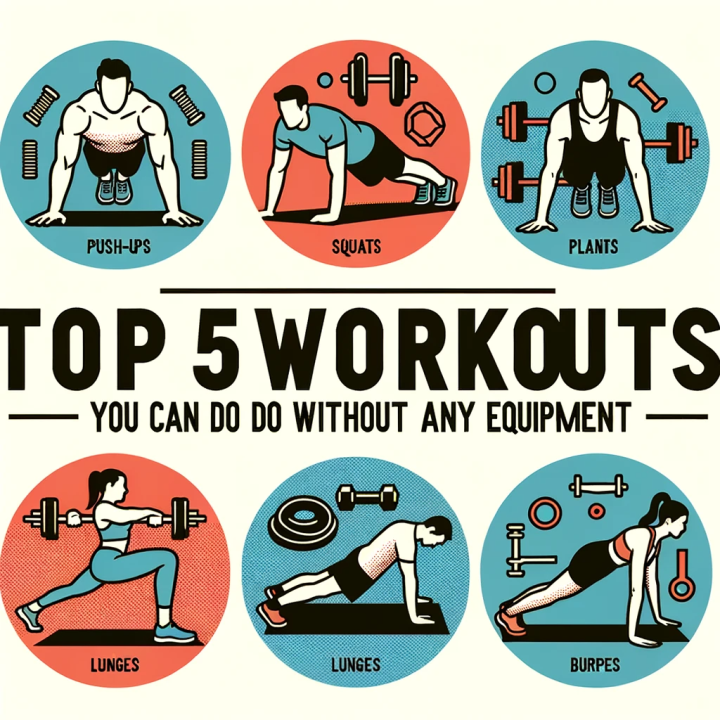 The Top 5 Workouts You Can Do Without Any Equipment