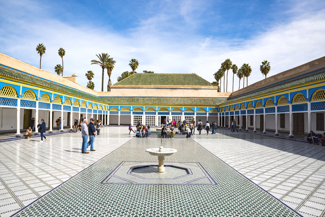 El Bahia Palace, Marrakech, Morocco