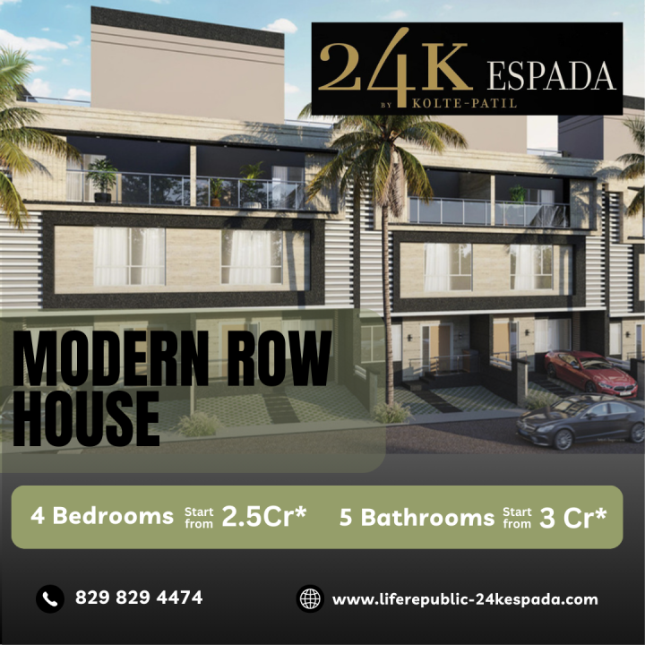 Luxury Living: The Advantages of 4 BHK Flats at 24k Espada