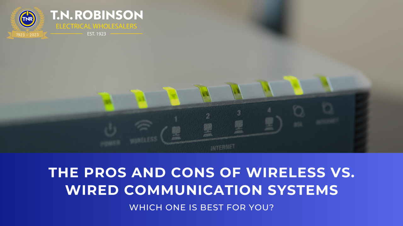 The Differences Between Wired and Wireless Networks