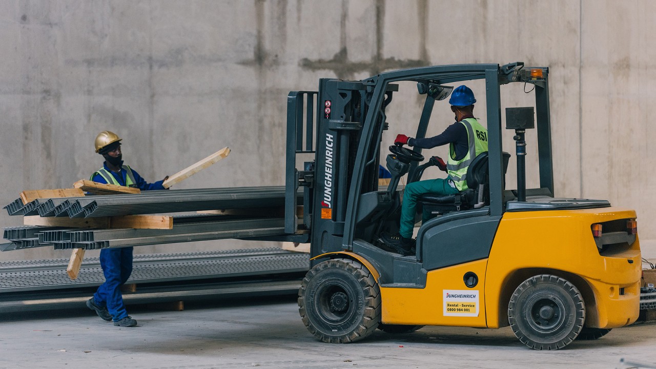 Jungheinrich Short-Term Forklift Rental Solutions.