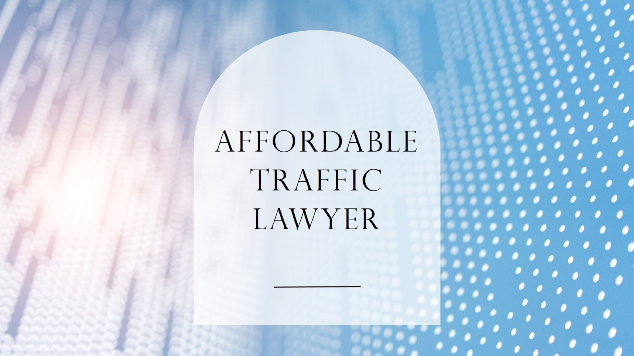 How Much Does a Traffic Lawyer Cost? How Much Does a Traffic Lawyer Cost?