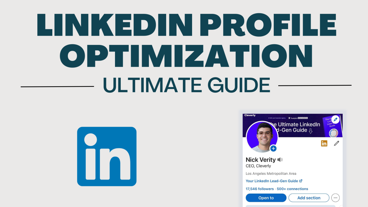 LinkedIn Profile Optimization: Ultimate Guide & Free Service
