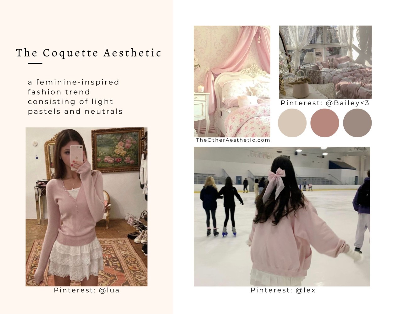 Gen-Z Mirrors Style in Home Fashion: coquette and its modern take