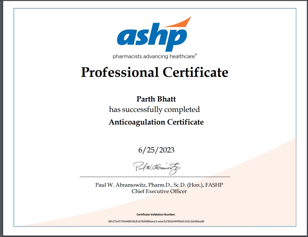 Parth Bhatt on LinkedIn: I m happy to share that I ve obtained a new Parth Bhatt on LinkedIn: I m happy to share that I ve obtained a new