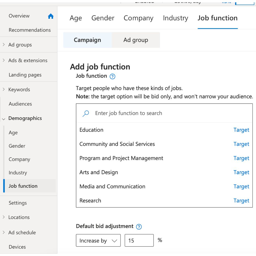LinkedIn and Bing Ads connection