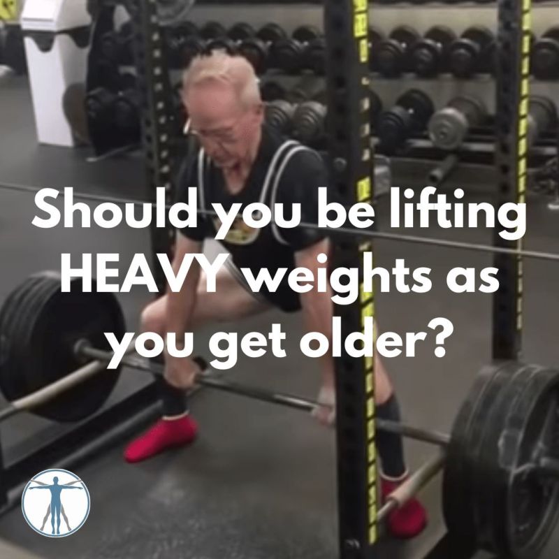 Toby Swallow on LinkedIn: Should you be lifting heavy weights as you get  older? ONLY… …if you care…