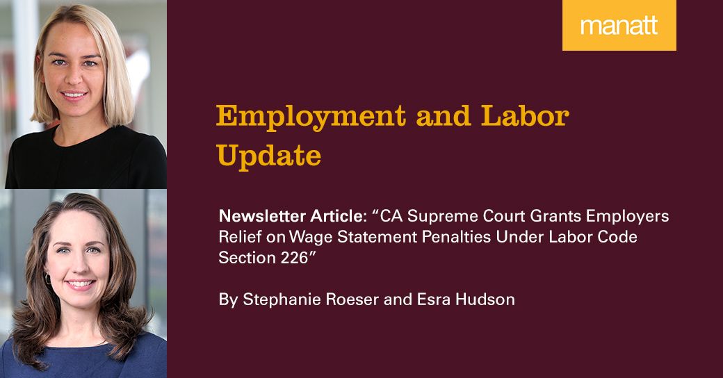 Manatt Phelps Phillips LLP on LinkedIn: The California Supreme Manatt Phelps Phillips LLP on LinkedIn: The California Supreme
