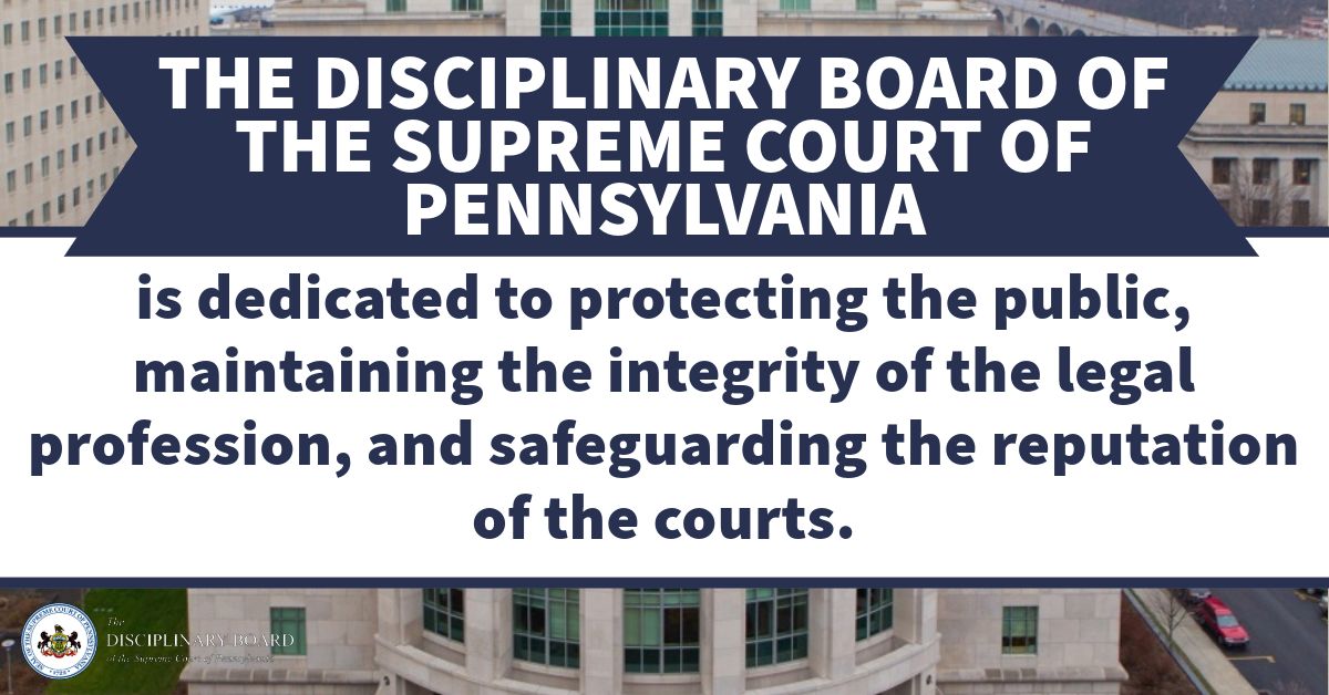 The Disciplinary Board of the Supreme Court of Pennsylvania on LinkedIn The Disciplinary Board of the Supreme Court of Pennsylvania on LinkedIn