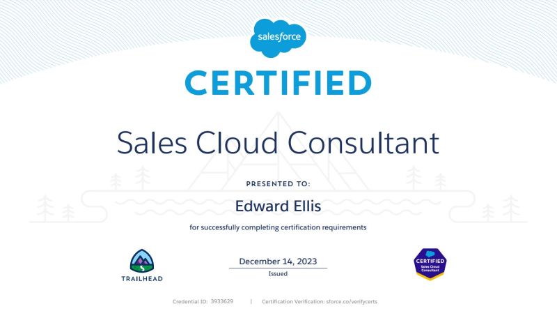 Ed Ellis on LinkedIn: Happy to share that I achieved a certification Ed Ellis on LinkedIn: Happy to share that I achieved a certification