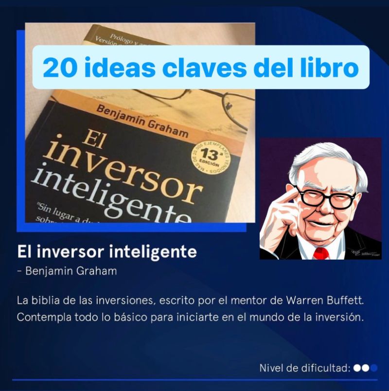 Jorge Ramos en LinkedIn: 🚨📚Aquí te dejo 20 ideas clave del libro: El  Inversor inteligente de…