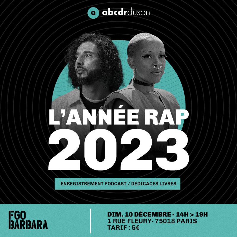 Brice Bossavie sur LinkedIn : L'Abcdr du Son enregistrera en public ses  podcasts sur le rap français et…