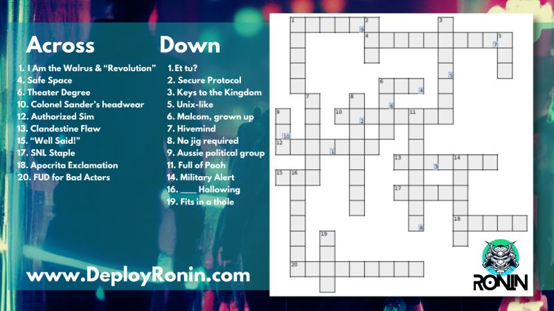 Ronin The Cybersecurity GTM Experts on LinkedIn: Who #39 s down for an Ronin The Cybersecurity GTM Experts on LinkedIn: Who #39 s down for an