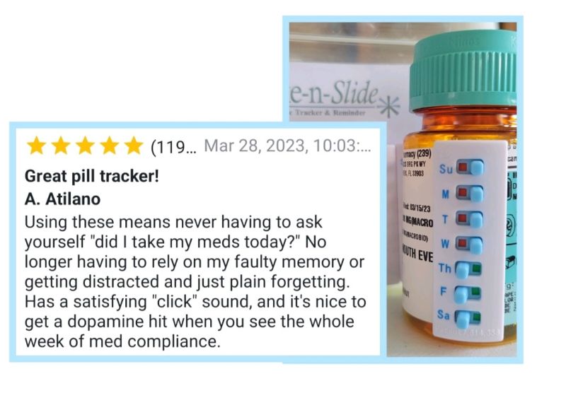 Lisa Duer - Product Developer - Take-n-Slide Medication Tracker