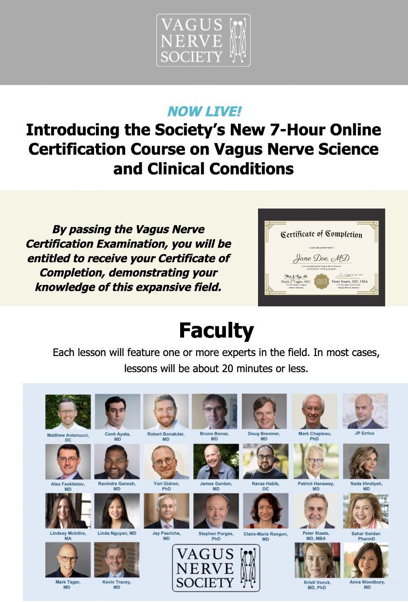 Claire Marie Rangon on LinkedIn: Now LIVE-Certification Course on Vagus ...