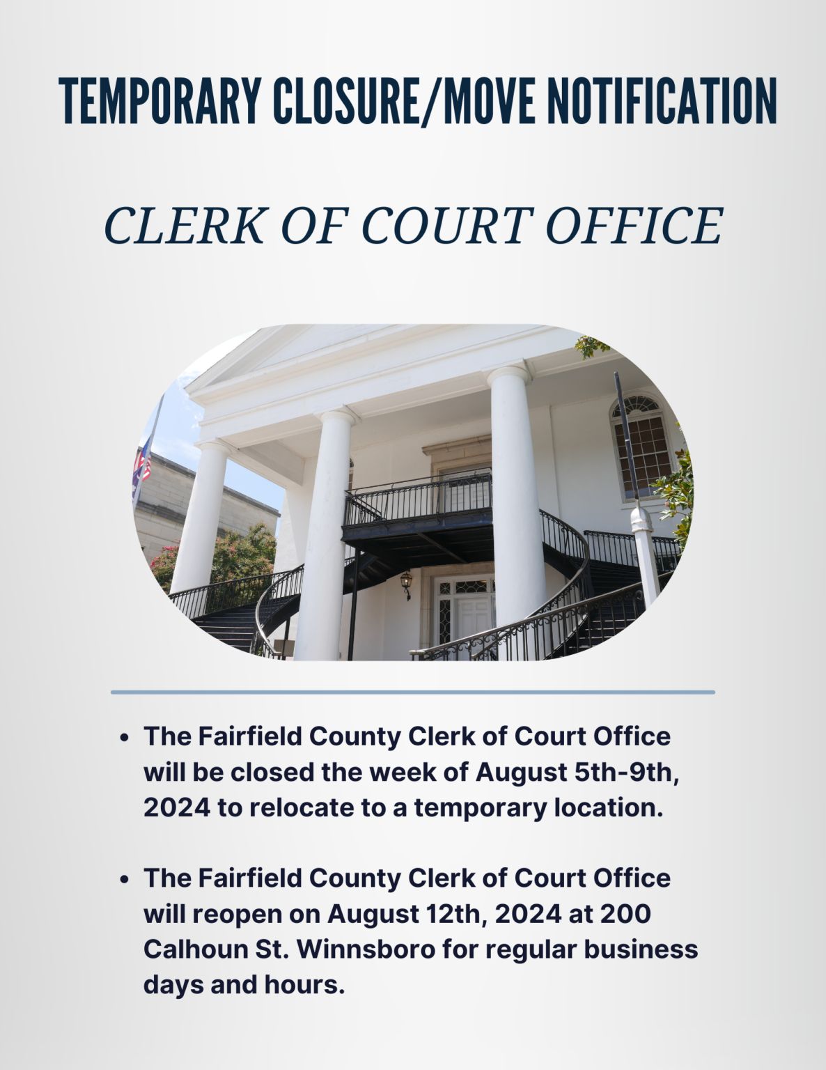 Fairfield County SC on LinkedIn: The Fairfield County Clerk of Court Fairfield County SC on LinkedIn: The Fairfield County Clerk of Court