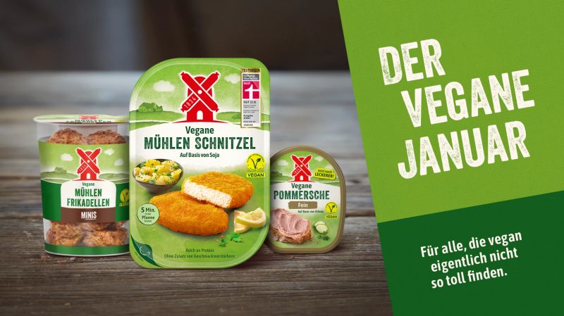 Rügenwalder Mühle Carl Müller GmbH & Co. KG auf LinkedIn: #veganuary | 12  Kommentare