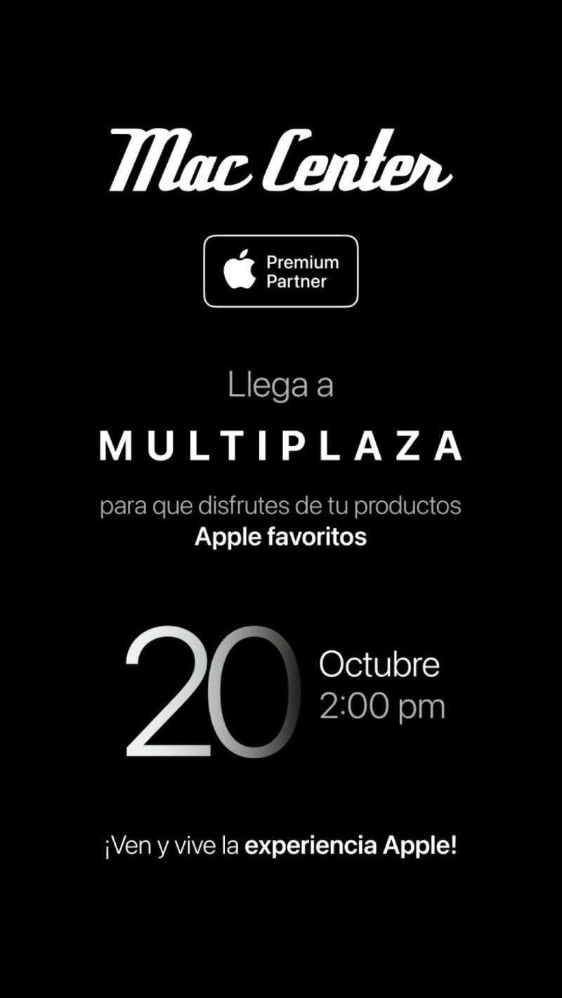 Vive la Experiencia Apple – Mac Center Colombia