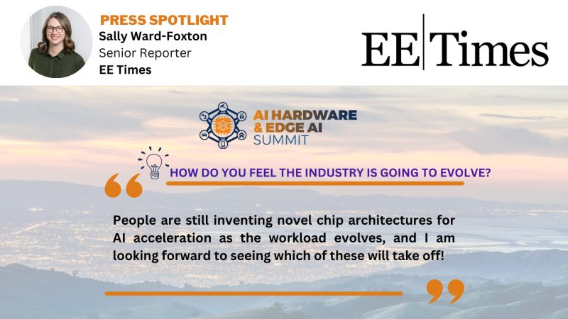 Sally Ward-Foxton on LinkedIn: AI Hardware & Edge AI Summit 2023