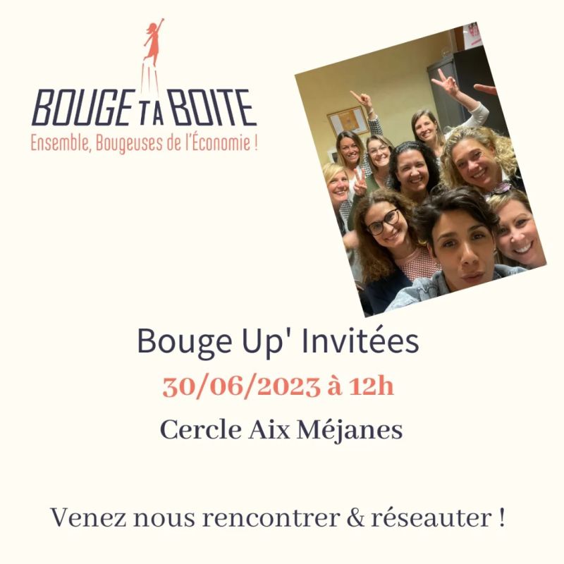 Bouge ta boîte - Aix Méjanes sur LinkedIn : #brainstorming #savethedate  #bougetaboite #reseaufeminin #groupebusiness…