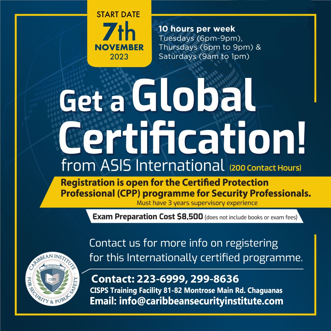 Caribbean Institute for Security and Public Safety (CISPS) on LinkedIn Caribbean Institute for Security and Public Safety (CISPS) on LinkedIn