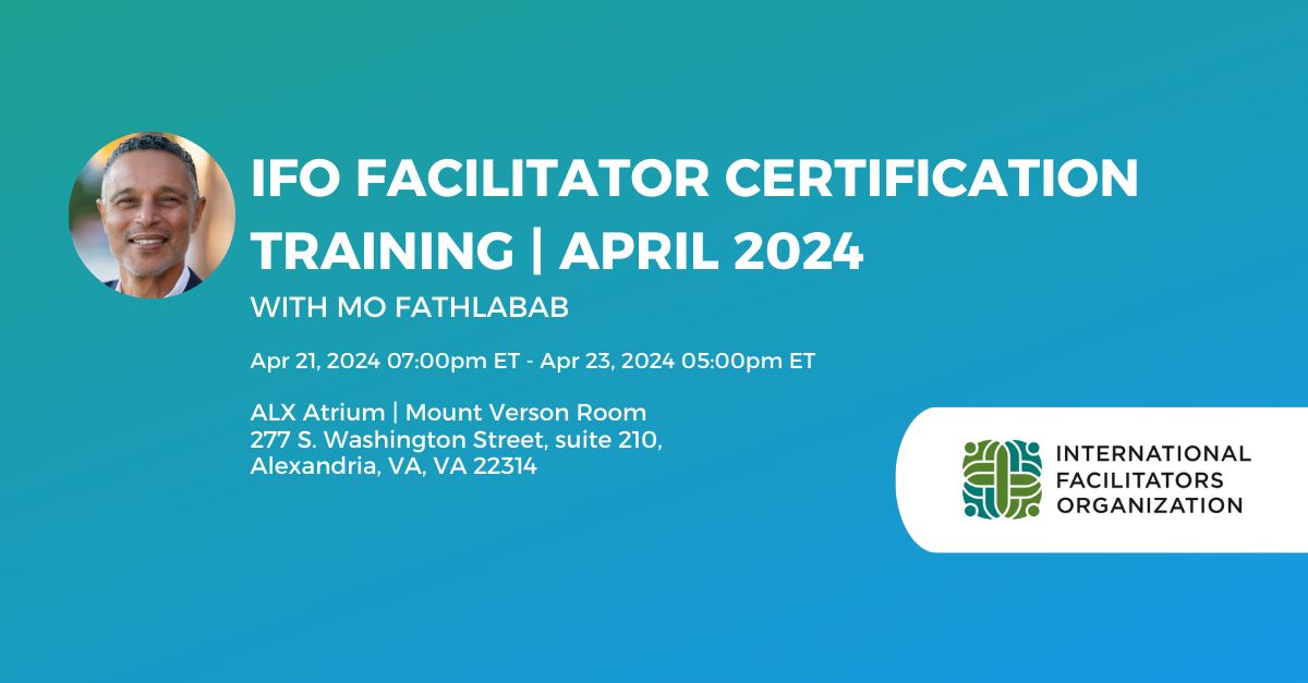 Mo Fathelbab on LinkedIn: IFO Facilitator Certification Training Mo Fathelbab on LinkedIn: IFO Facilitator Certification Training