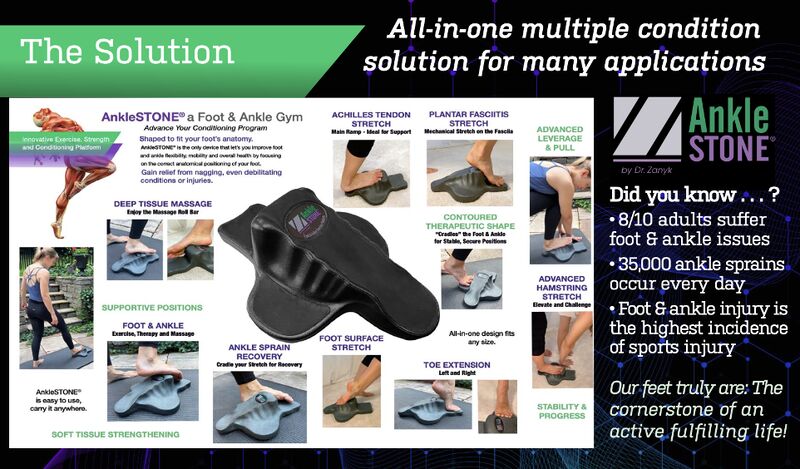 Boost your feet with AnkleSTONE®, Dr. Marien Zanyk, Ph.D. posted on the  topic