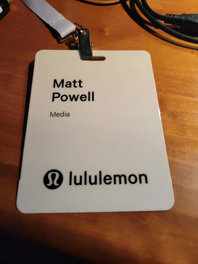 Matt Powell on LinkedIn: LULU invited me to their launch of men's