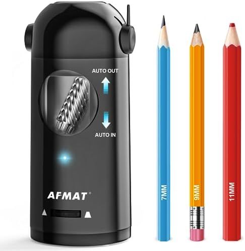 zahir kerimov on LinkedIn: AFMAT Electric Pencil Sharpener: The Perfect  Hands-Free Pencil Sharpener…