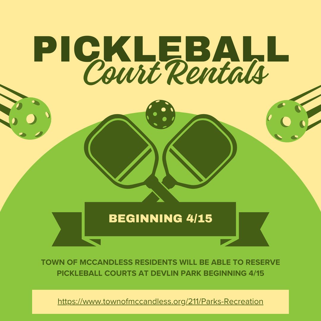 Town of McCandless on LinkedIn: The Devlin Park Pickleball Courts are Town of McCandless on LinkedIn: The Devlin Park Pickleball Courts are