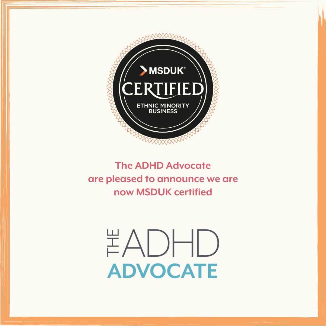 The ADHD Advocate on LinkedIn: #theadhdadvocate #msduk #certification # The ADHD Advocate on LinkedIn: #theadhdadvocate #msduk #certification #
