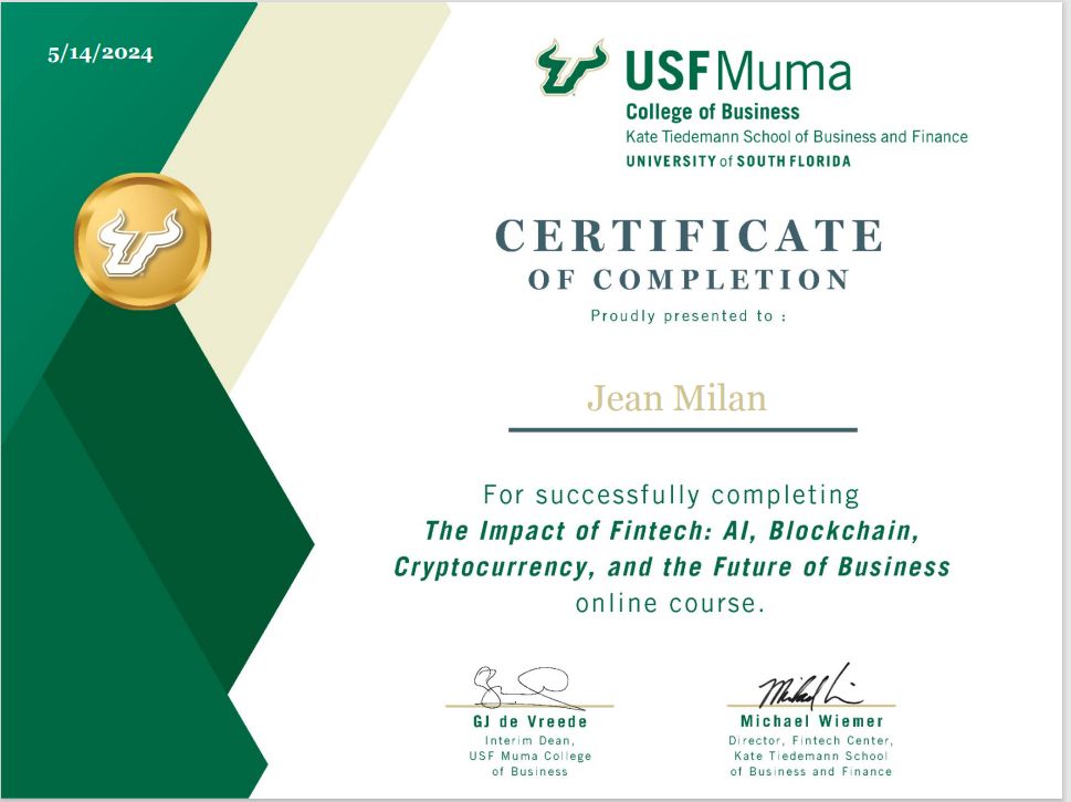 Jean Milan MSC MALS ENV SP on LinkedIn: I m happy to share that I ve Jean Milan MSC MALS ENV SP on LinkedIn: I m happy to share that I ve