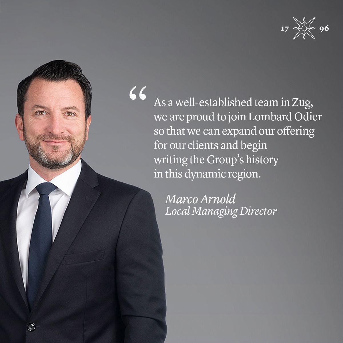 Lombard Odier Group on LinkedIn: Lombard Odier opens Zug office and ...
