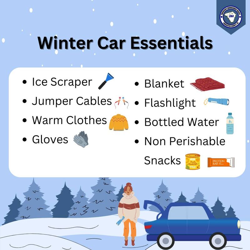 Lancaster County Emergency Management Agency on LinkedIn: Winter weather  could leave you and your loved ones stranded, but a…
