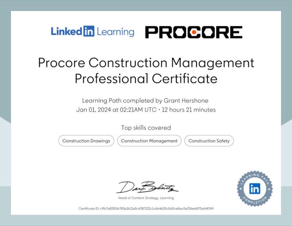 Grant Hershone on LinkedIn: Proud to announce I have passed my exam and Grant Hershone on LinkedIn: Proud to announce I have passed my exam and