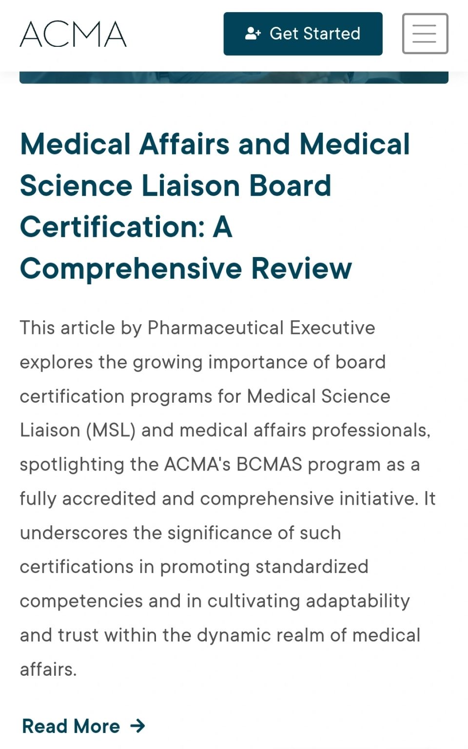 Suhanya P PhD BCMAS on LinkedIn: The ACMA Board Certification program Suhanya P PhD BCMAS on LinkedIn: The ACMA Board Certification program