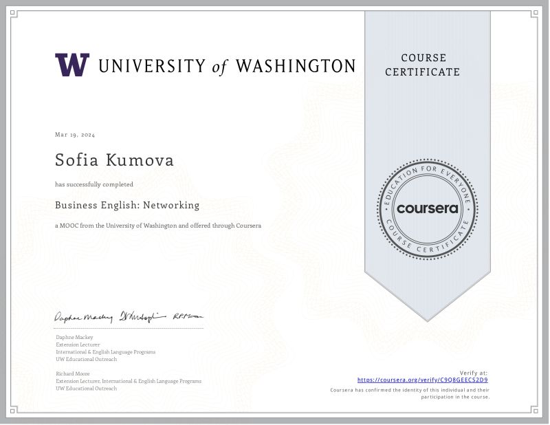 Sofia Kumova on LinkedIn: Proud to Share I am delighted to announce Sofia Kumova on LinkedIn: Proud to Share I am delighted to announce